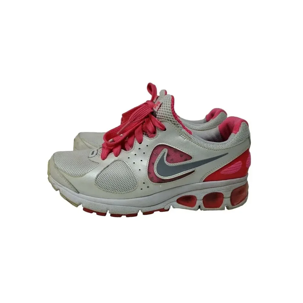 Nike Max Air Women's Size 7 M Pink And White Sneakers Running Shoes